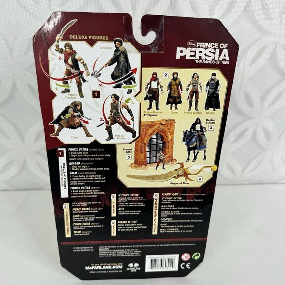 Prince of Persia Sands of Time Dastan Desert Garb Target Exclusive Variant - Picture 3 of 4